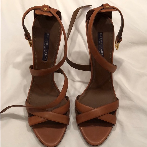 Ralph Lauren Shoes - Ralph Lauren Brown heels 👠